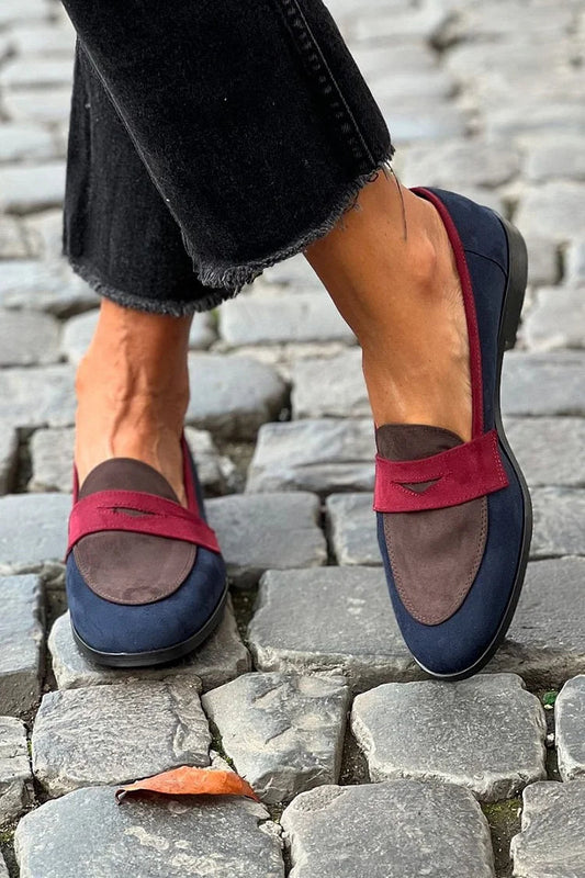 Iris | Mocasines de Color Bloque