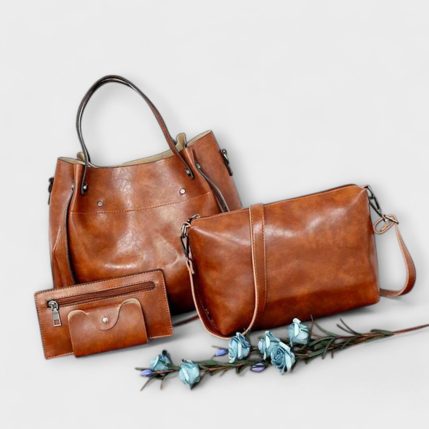 Juna | Set de Bolsos Vintage de 4 Piezas