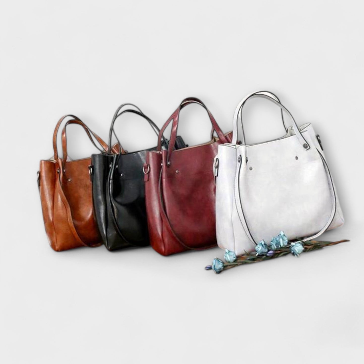 Juna | Set de Bolsos Vintage de 4 Piezas