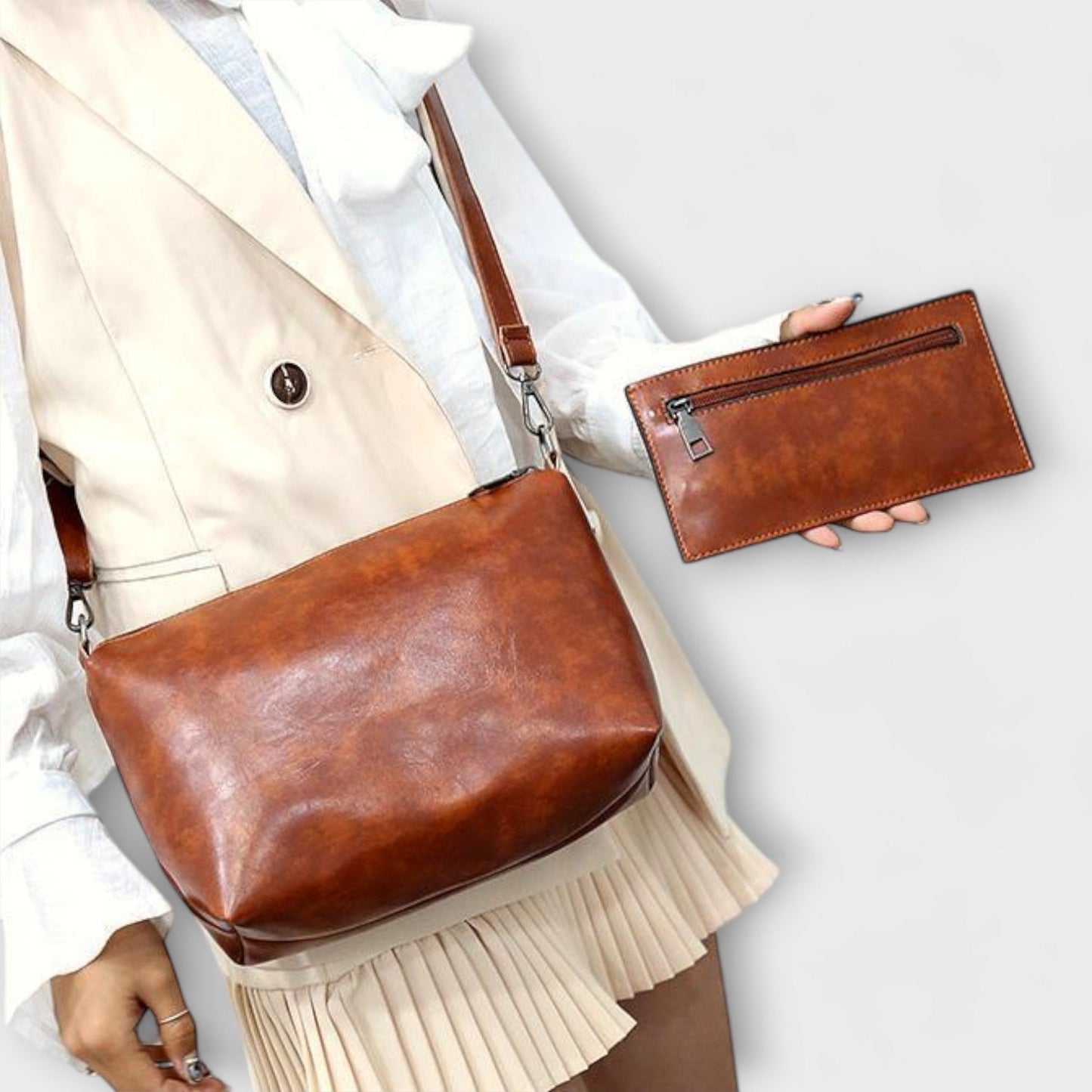 Juna | Set de Bolsos Vintage de 4 Piezas