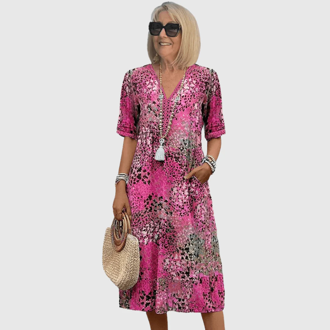 Marina - Vestido Midi Elegante Verano