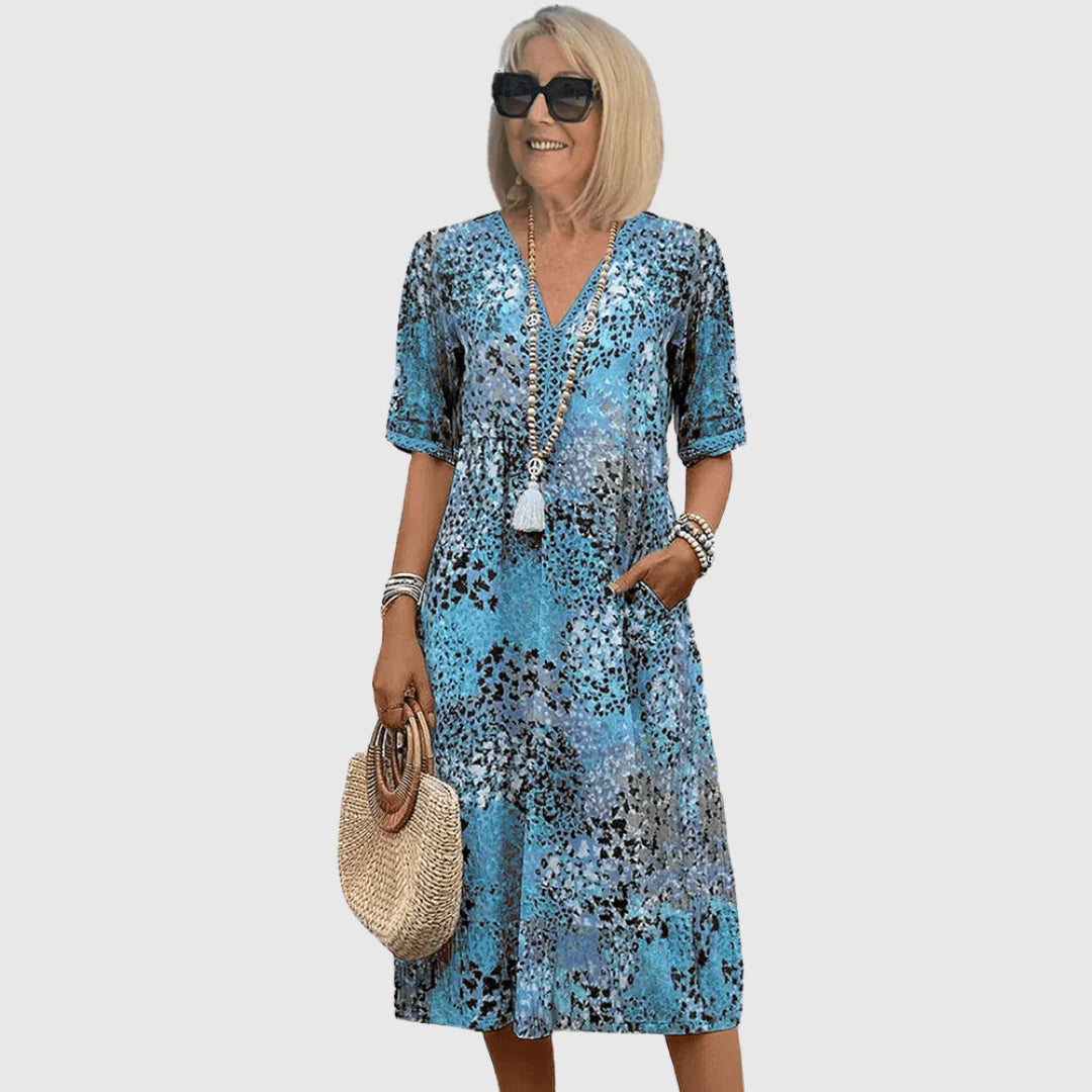 Marina - Vestido Midi Elegante Verano