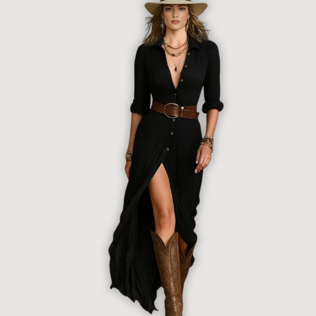 IDA – VESTIDO BOHO MAXI