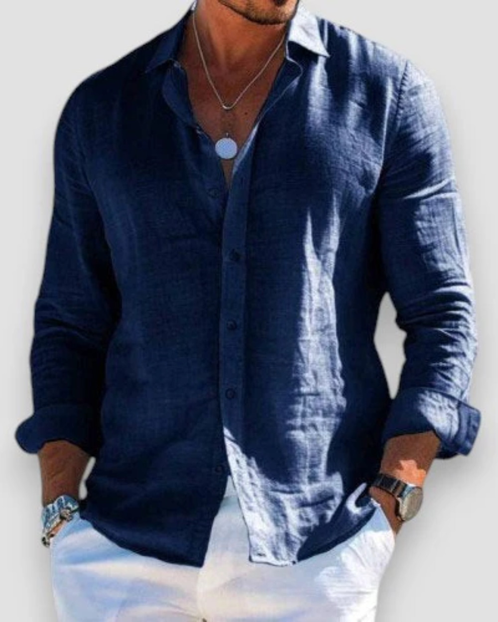 Camisa casual para hombre