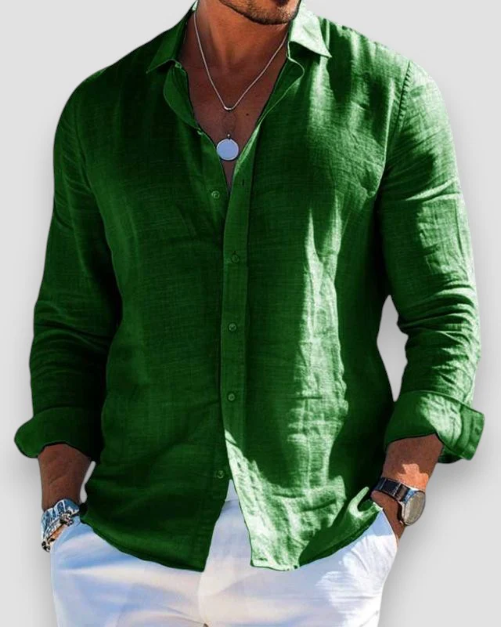 Camisa casual para hombre