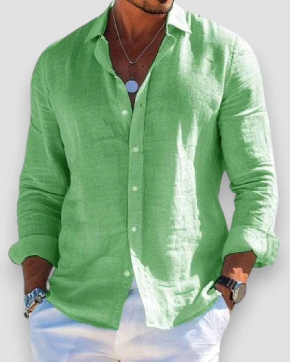 Camisa casual para hombre
