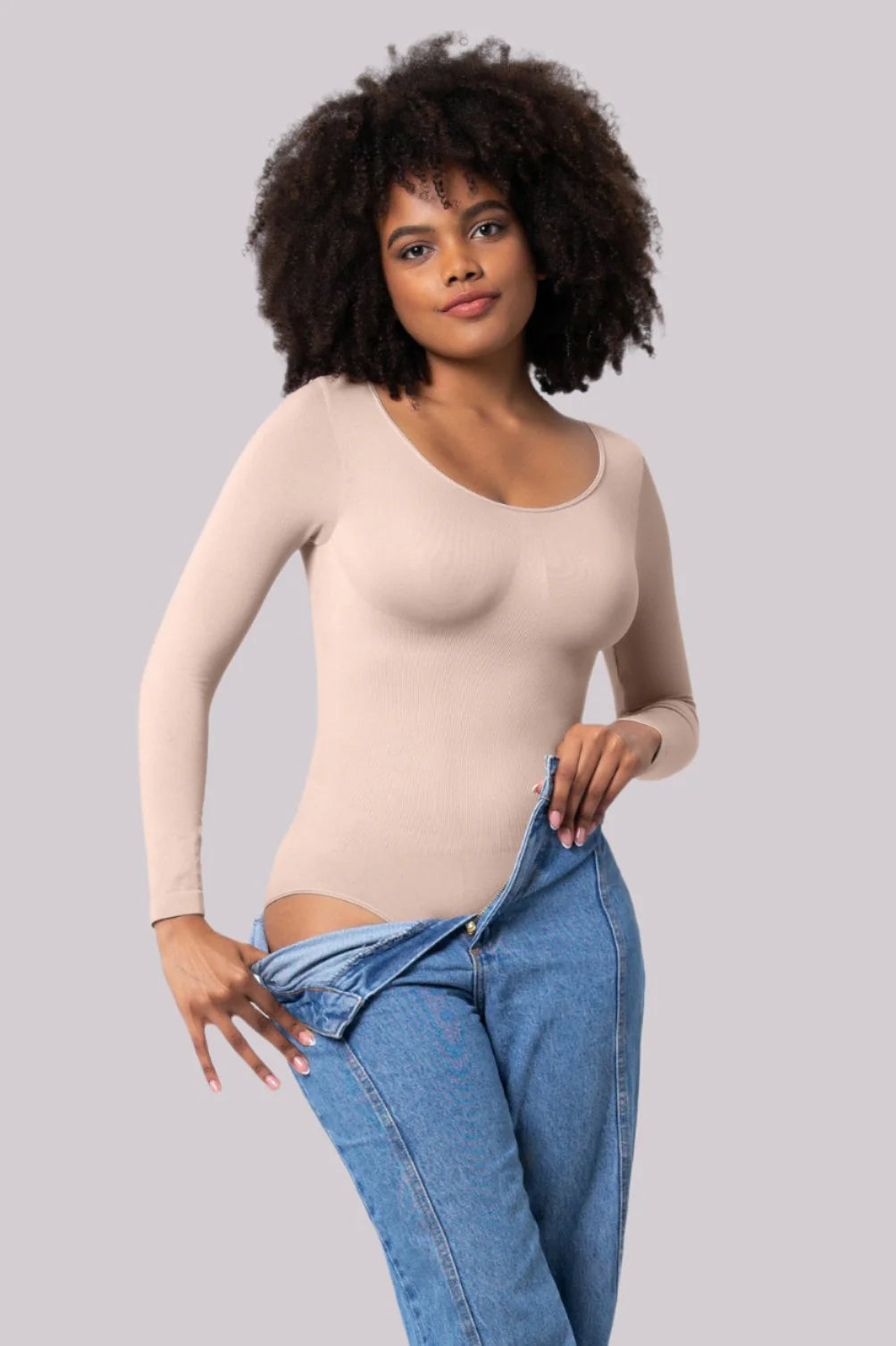 Giulia – Body de manga larga de alta calidad