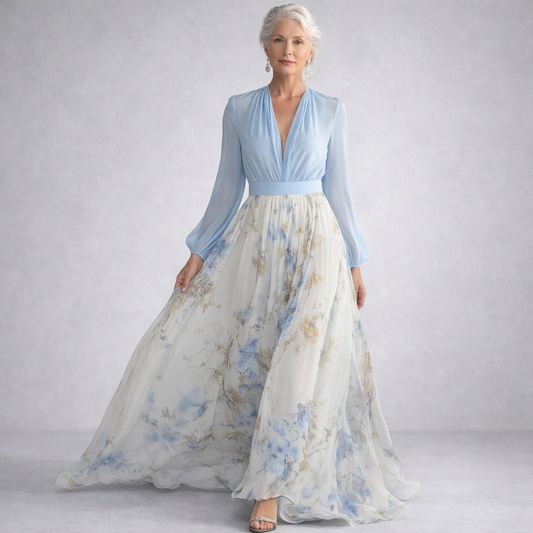 Drina™  | Vestido Maxi Floral