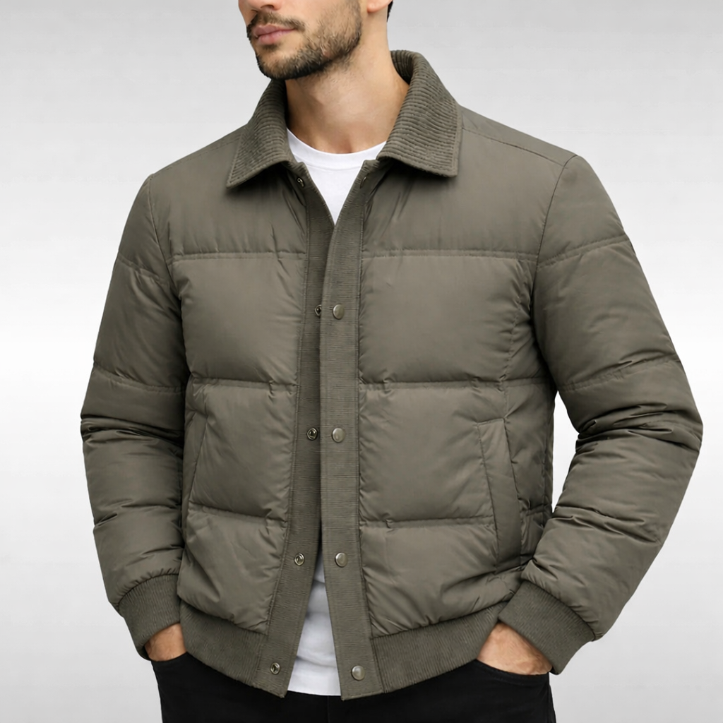 Elegante Chaqueta Puffer