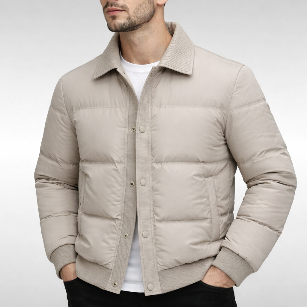Elegante Chaqueta Puffer