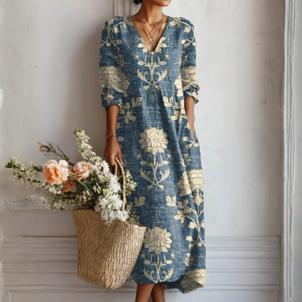 Daisy™ - Vestido de Lino Juguetón