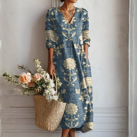 Daisy™ - Vestido de Lino Juguetón