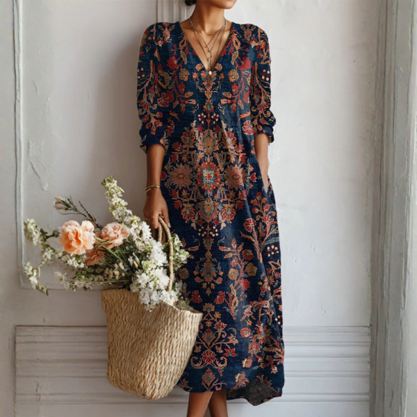 Isla™ - Vestido de Lino Elegante