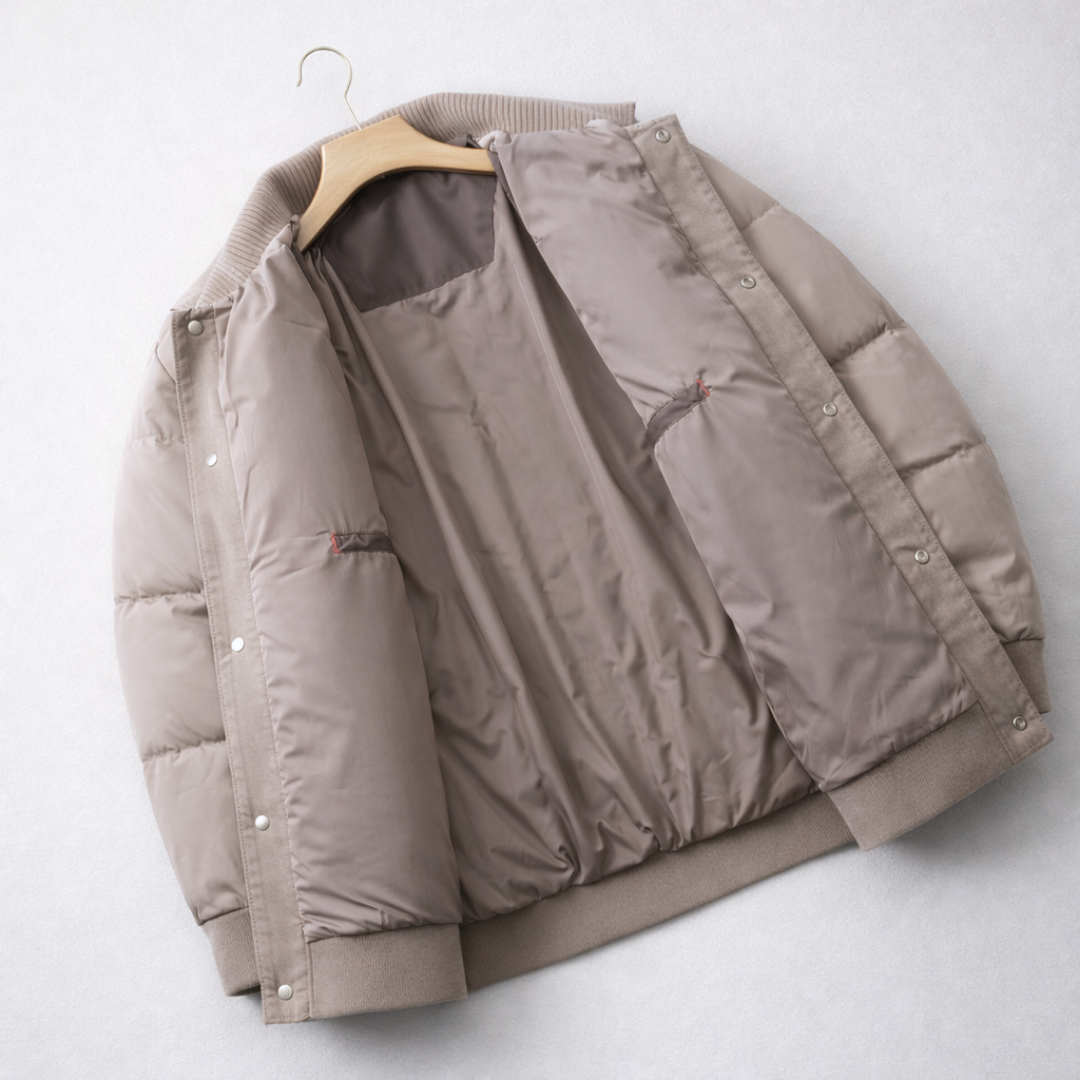 Elegante Chaqueta Puffer