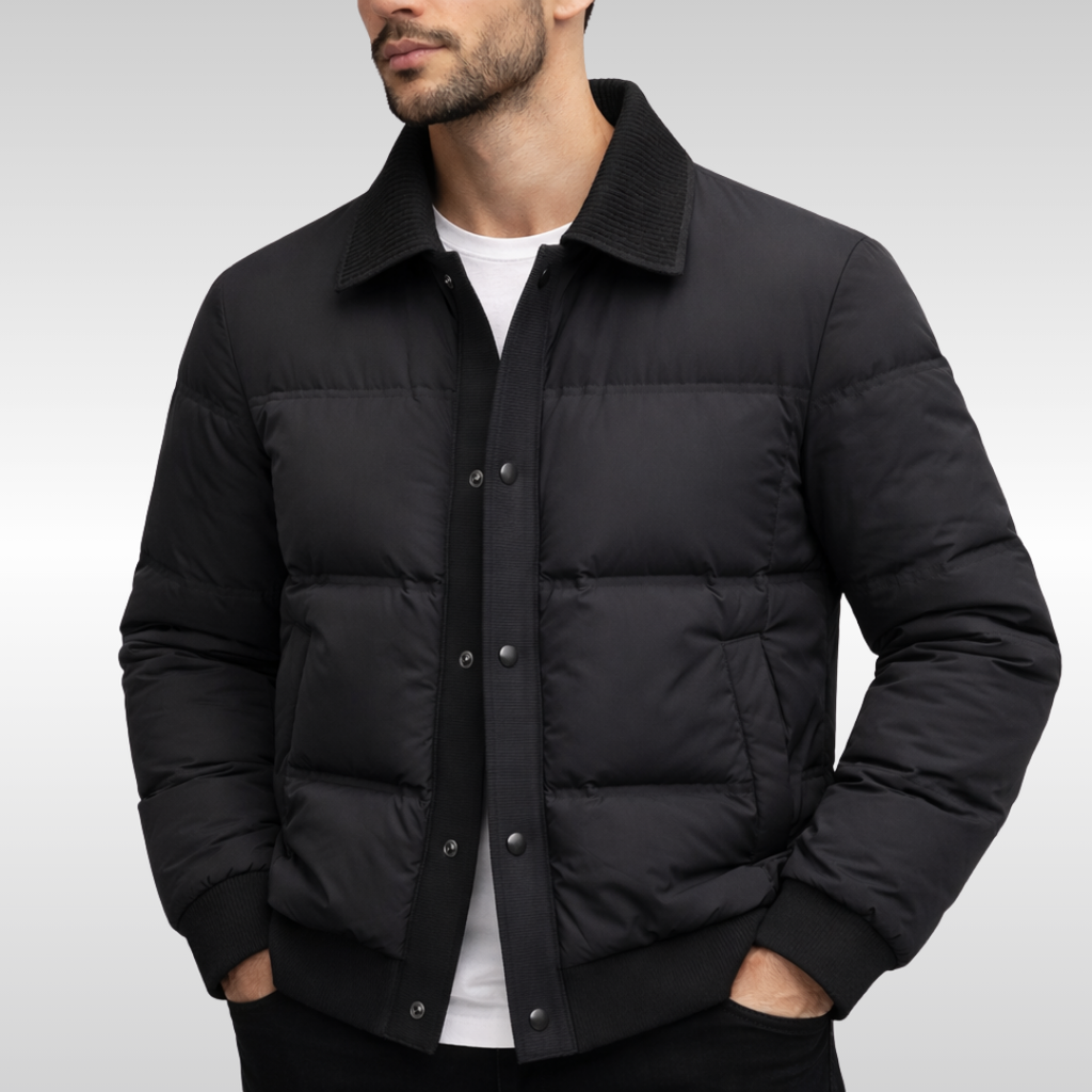 Elegante Chaqueta Puffer