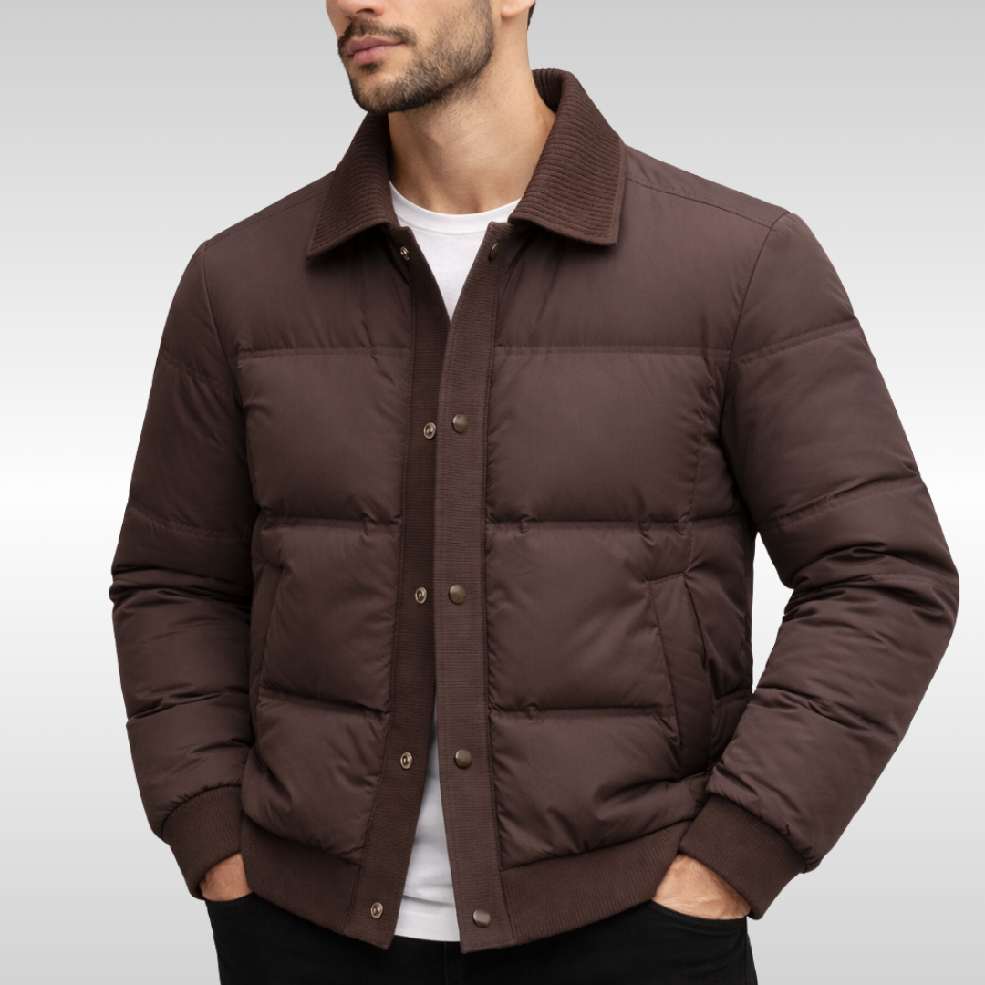 Elegante Chaqueta Puffer