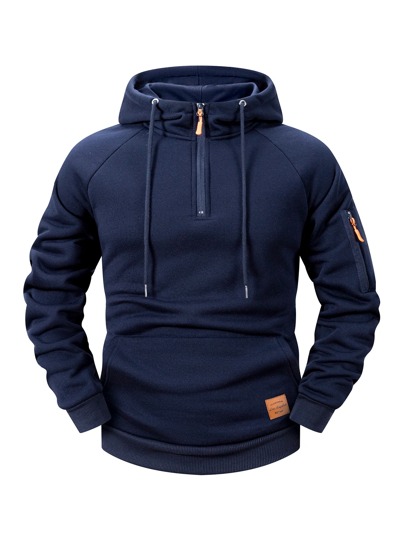 Elegante sudadera con capucha para hombre