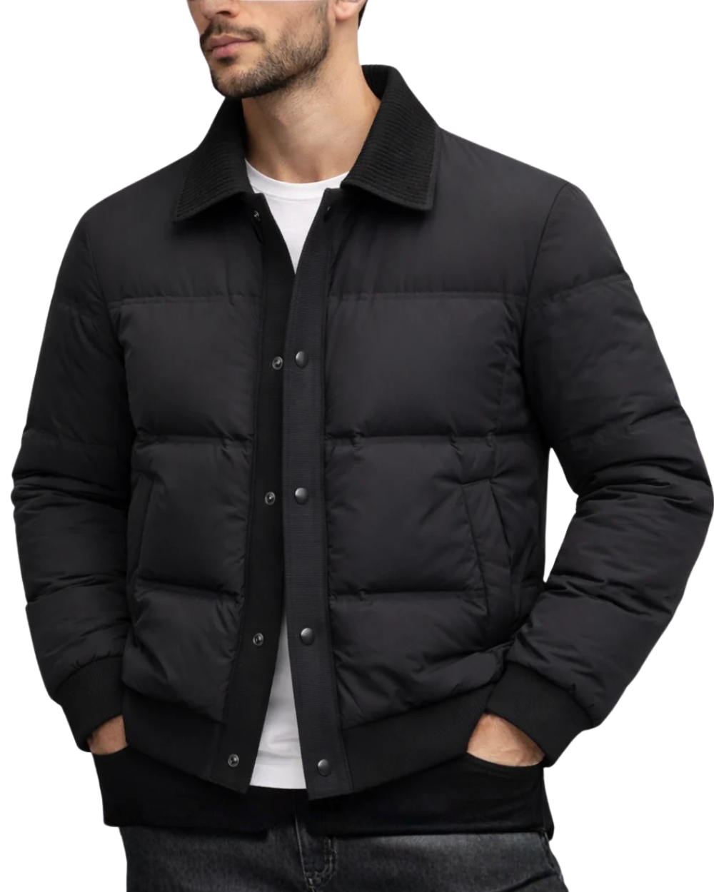 Elegante Chaqueta Puffer