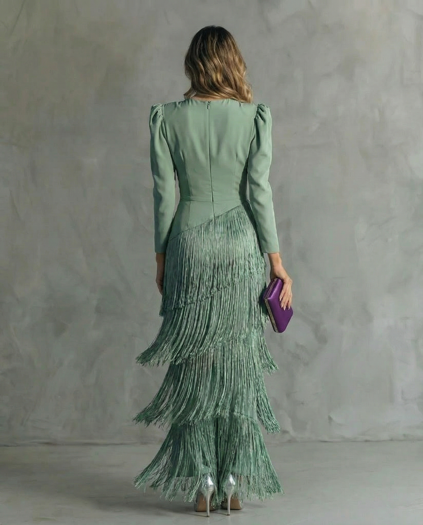 Clara™ | Vestido Midi con Flecos