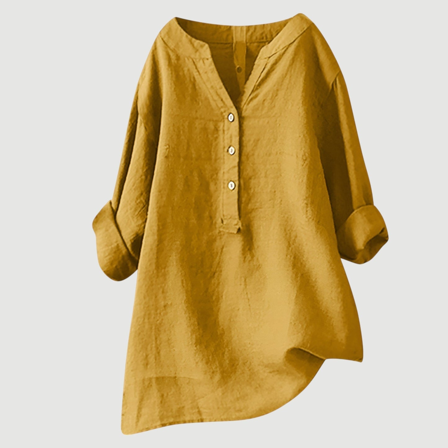 Marlowe Jade™ | Breezy Button-Up Shirt